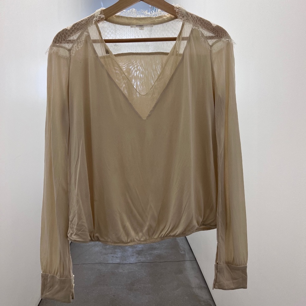 Vanessa Bruno beige blouse